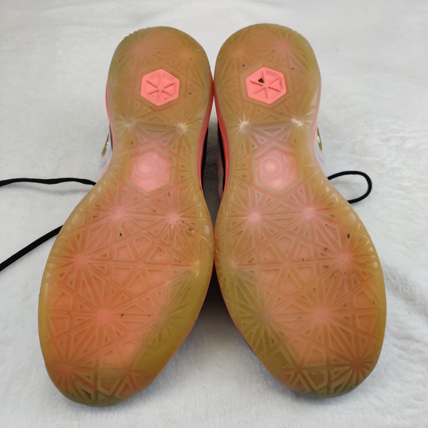 Nike Basketball KD 6 Elite White Gold Sneaker Trainers Men UK 9 - 642838 100