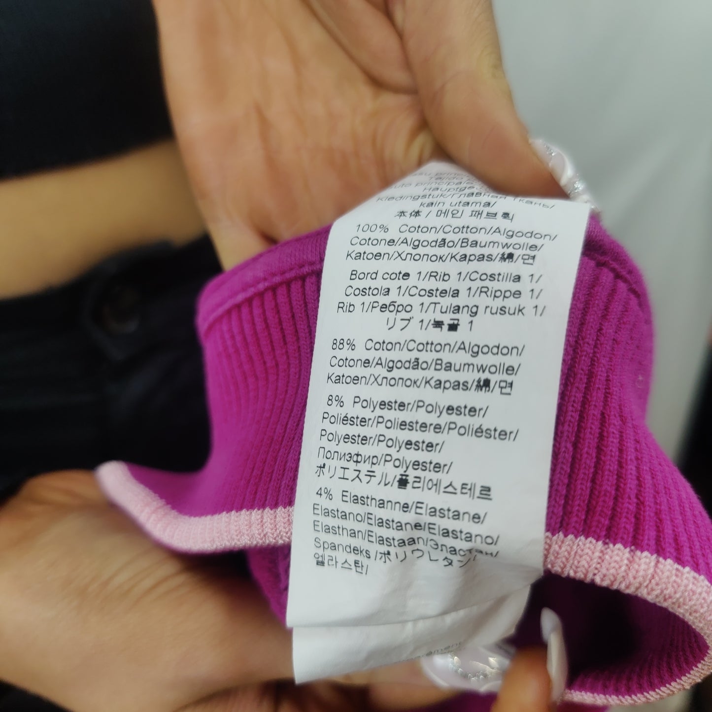 Kenzo Purple Long Sleeve Crew Neck Sweatshirt Women Size Medium