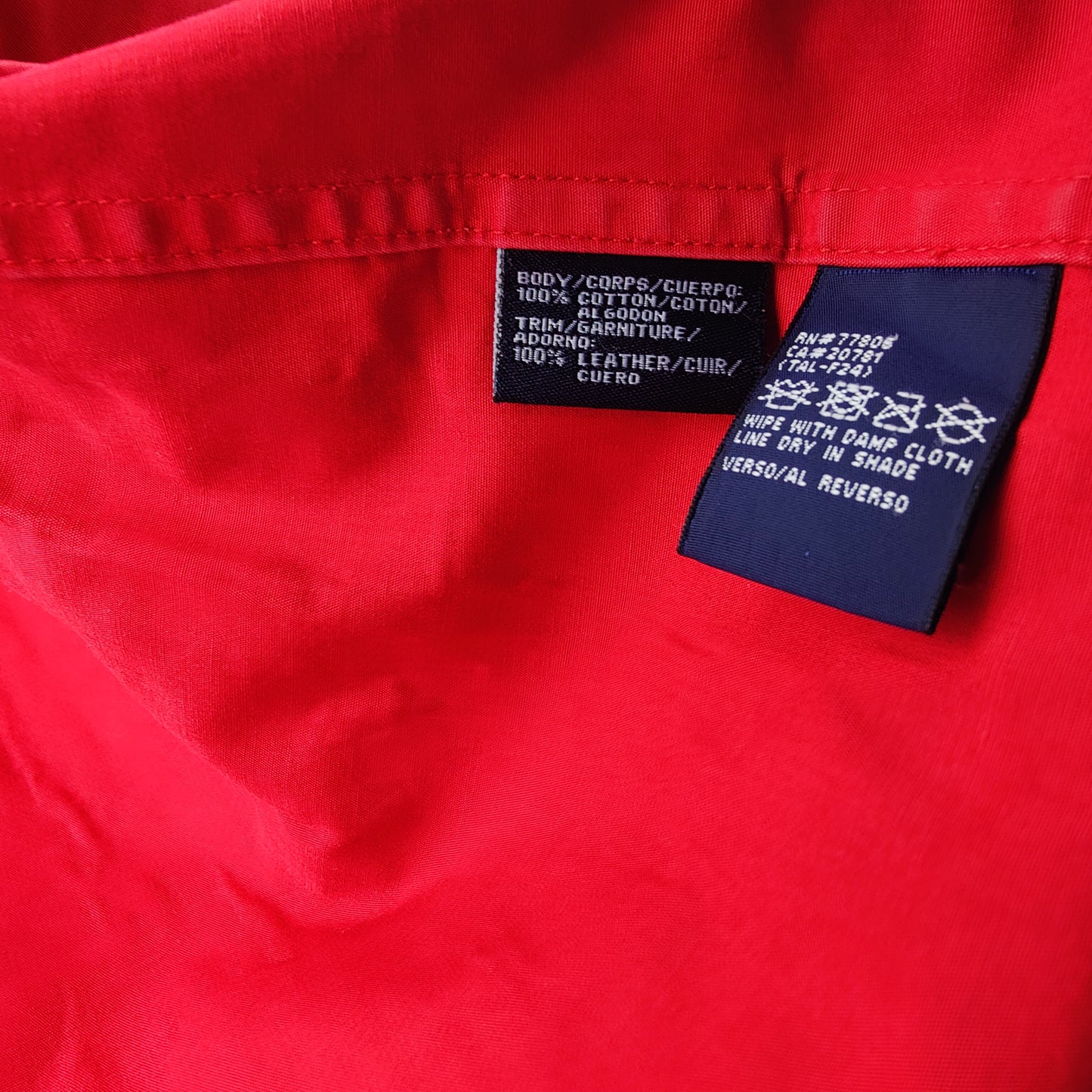 Tommy Hilfiger Vintage Beige White Jacket Coat Overcoat Men Size XL