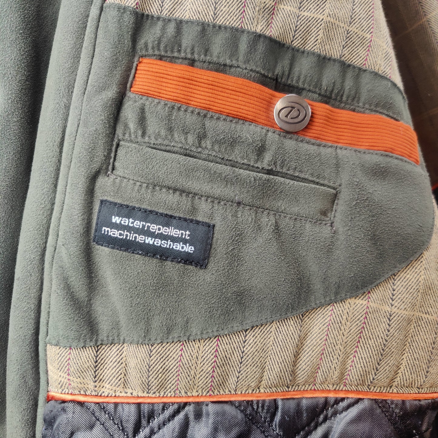 Douglas Vintage Dark Grey Pea Coat Jacket Men Size XL