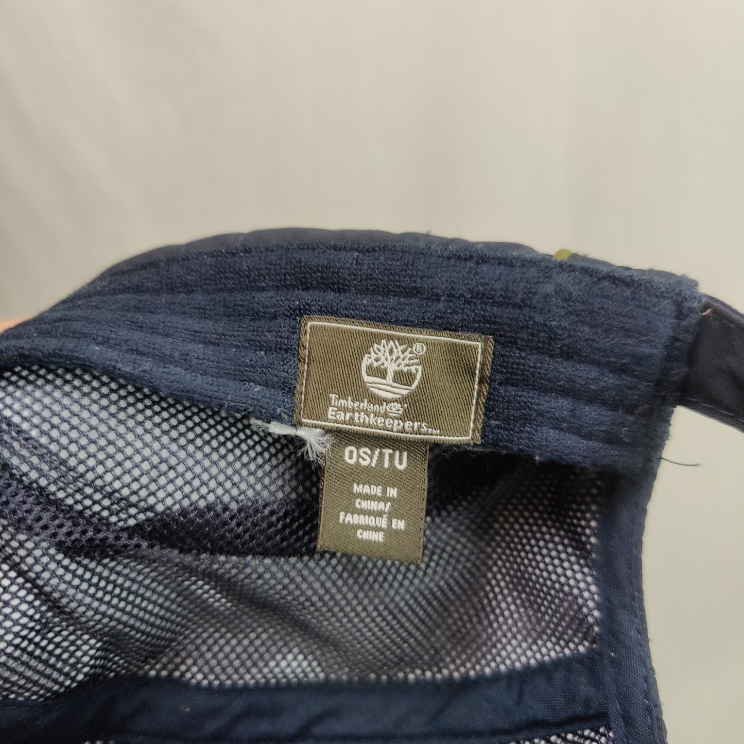 Timberland Earthkeepers Navy Blue Green Baseball Cap Hat Men One Size