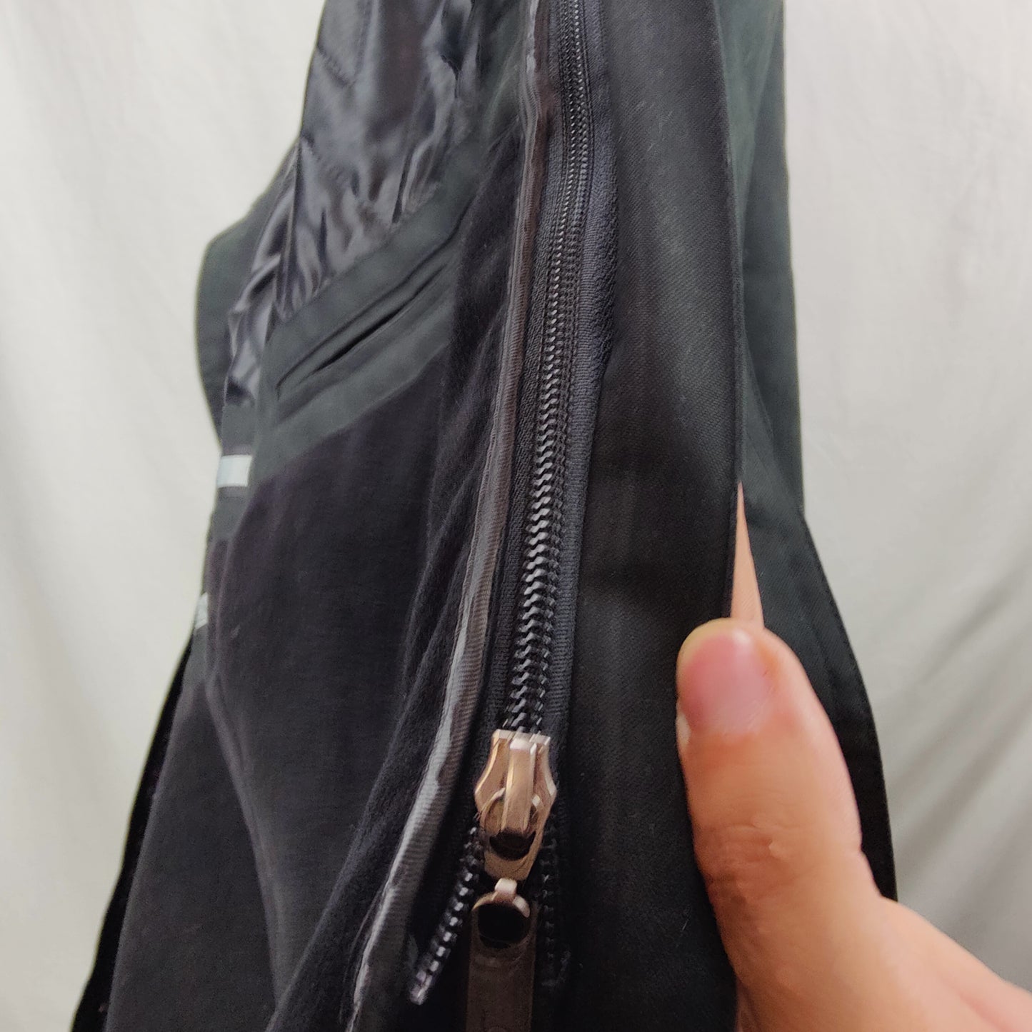 Brook Taverner Black Long Pea Coat Jacket Overcoat Men Size Large