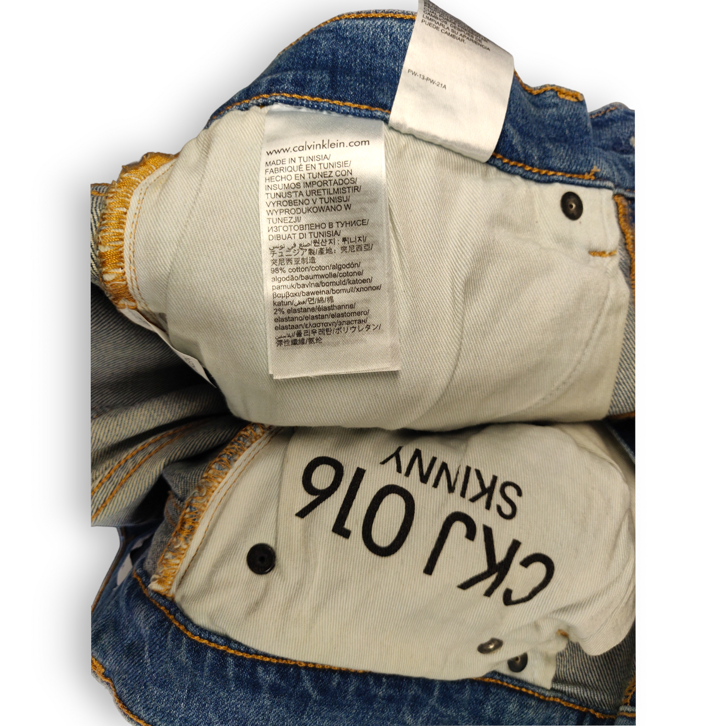 Calvin Klein Jeans Blue CKJ 016 Skinny Jeans Men Size W31/L30