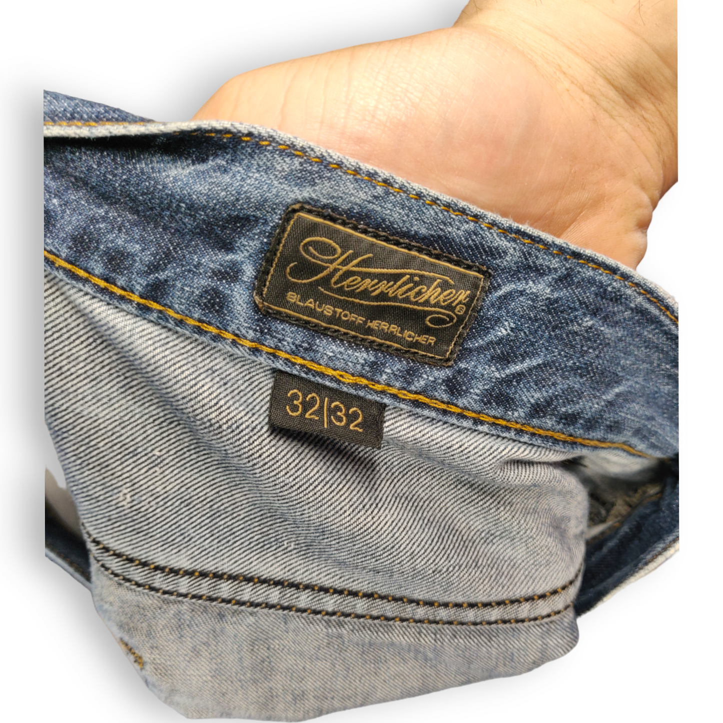 Herrlicher Blue Straight Jeans Men Size W32/L32