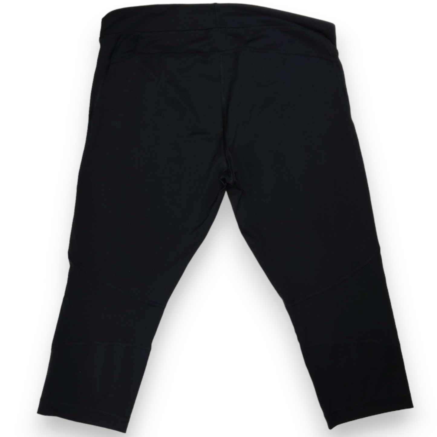 Under Armour Black Compression Running Gym Capri Leggings Pants Women Size XL