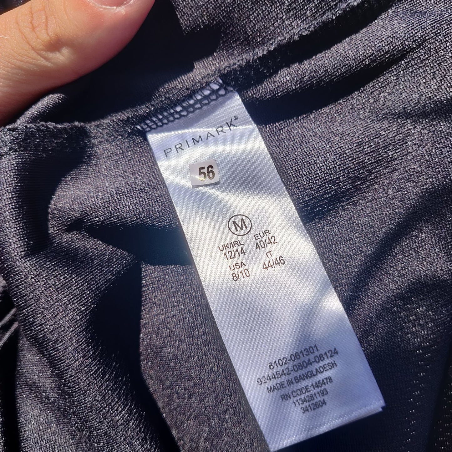 NBA Primark Black Lakers Lebron James #23 T-Shirt Jersey Dress Women Medium