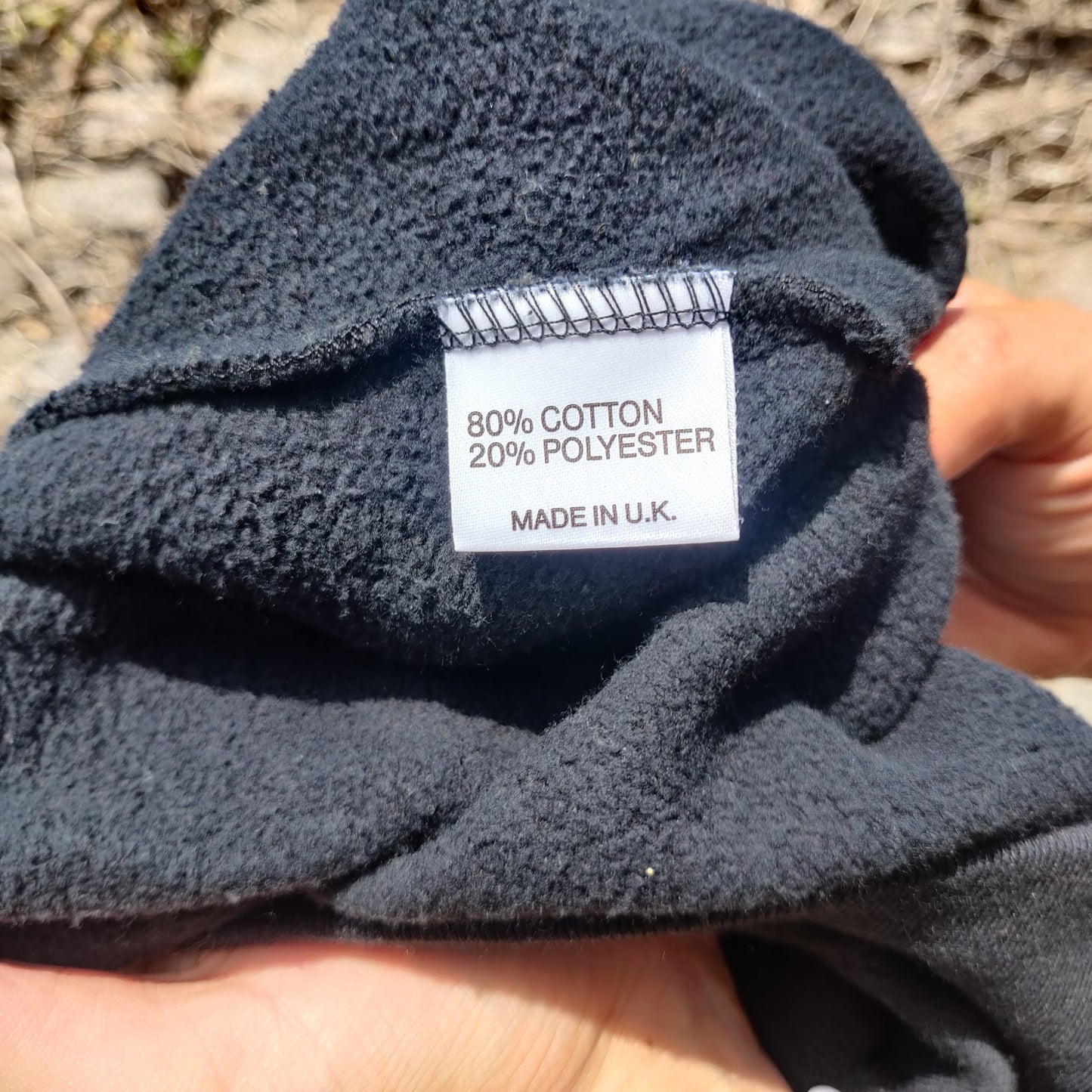 One Up Golf Vintage Black Loose Fit Embroidered Jumper Sweater Women Large