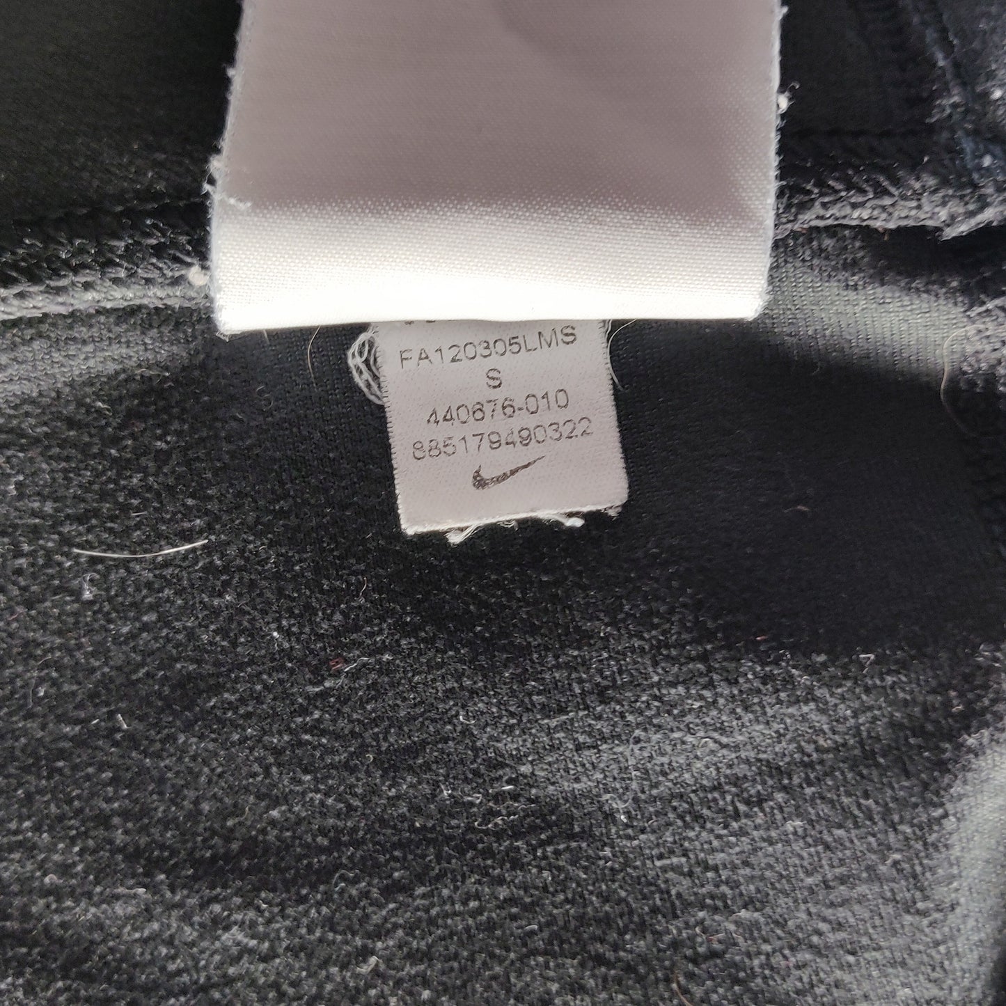 Nike Dri-Fit Legend Black Yoga/Gym Mid Rise Compression Leggings Women Size Small