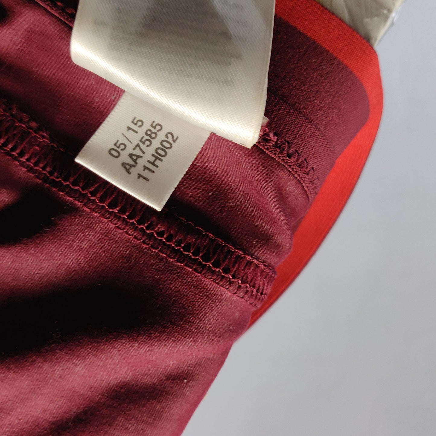 Adidas Stella McCartney Red Bordeaux Yoga/Running Capri Leggings Women Large