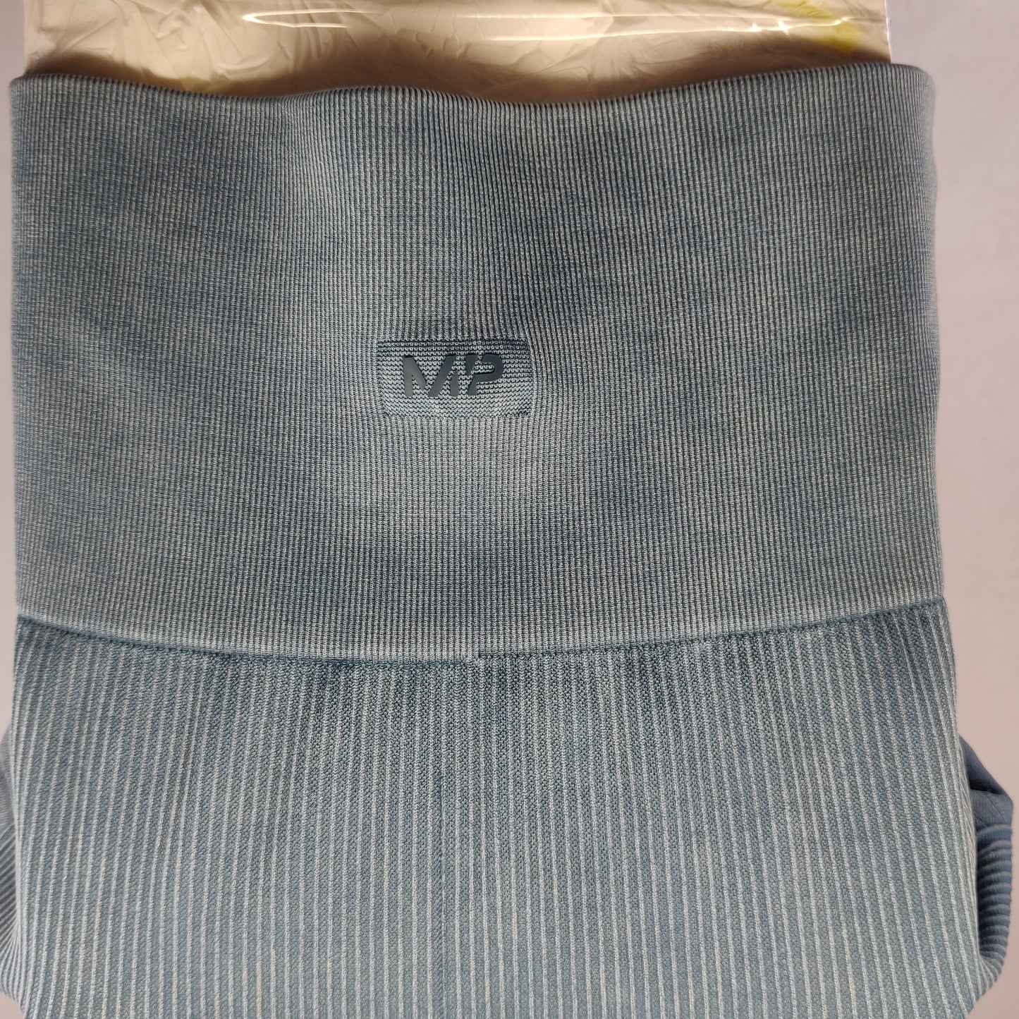 MP MyProtein Blue High Rise Seamless Compression Leggings Women Size Small