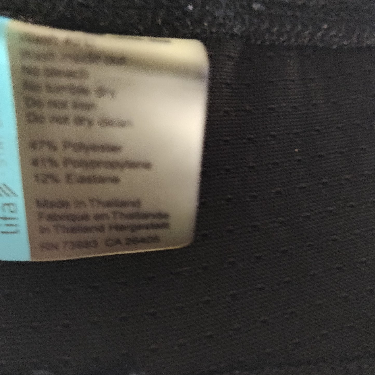 Helly Hansen Black Ankle Zip Mid Rise Compression Leggings Women Large