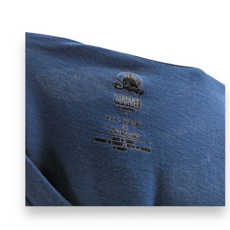 Disney Blue Xavier's School For Gifted Long Sleeve T-shirt Men Size Large