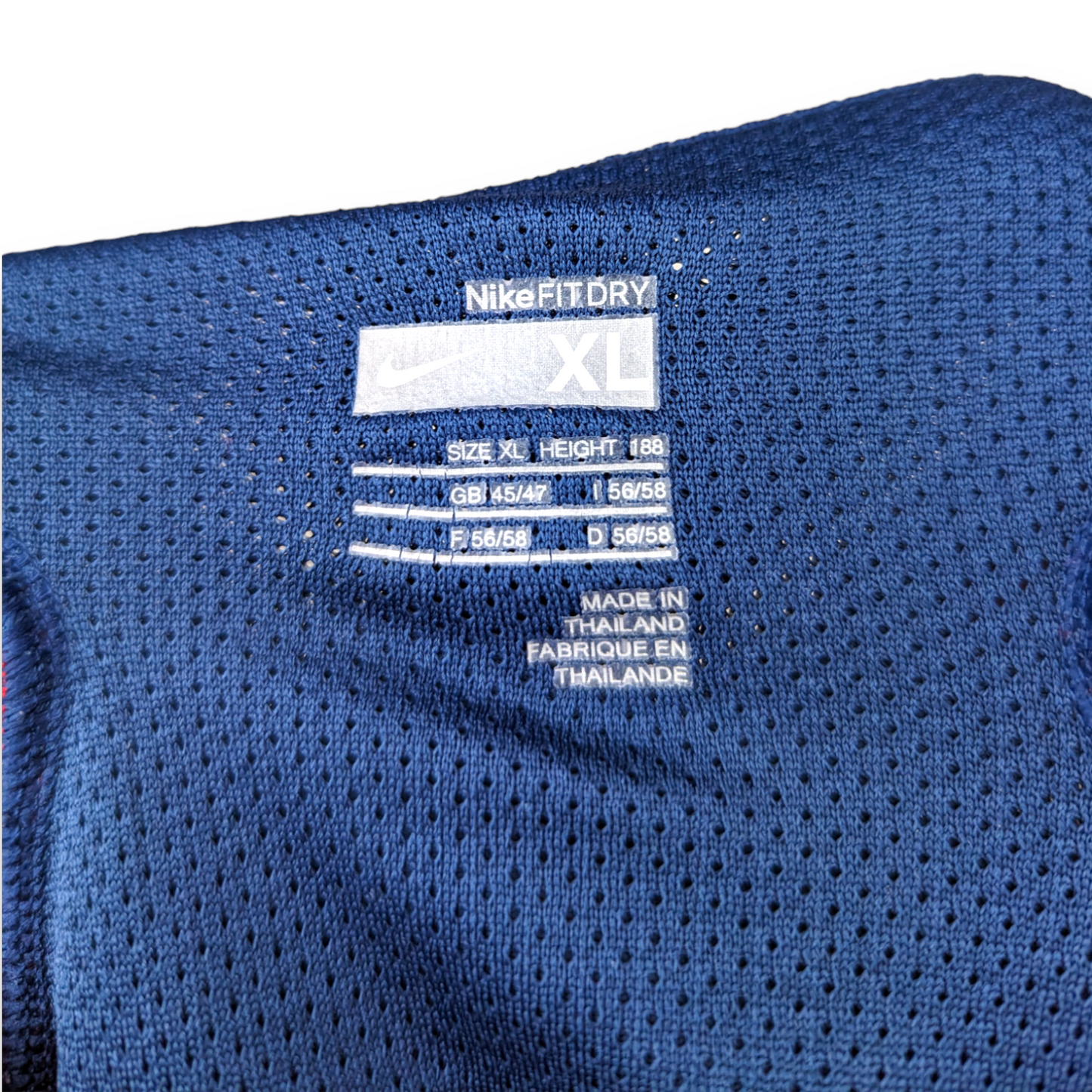 Nike Barcelona 2008/09 Red Football Training Jersey Shirt Men Size XL