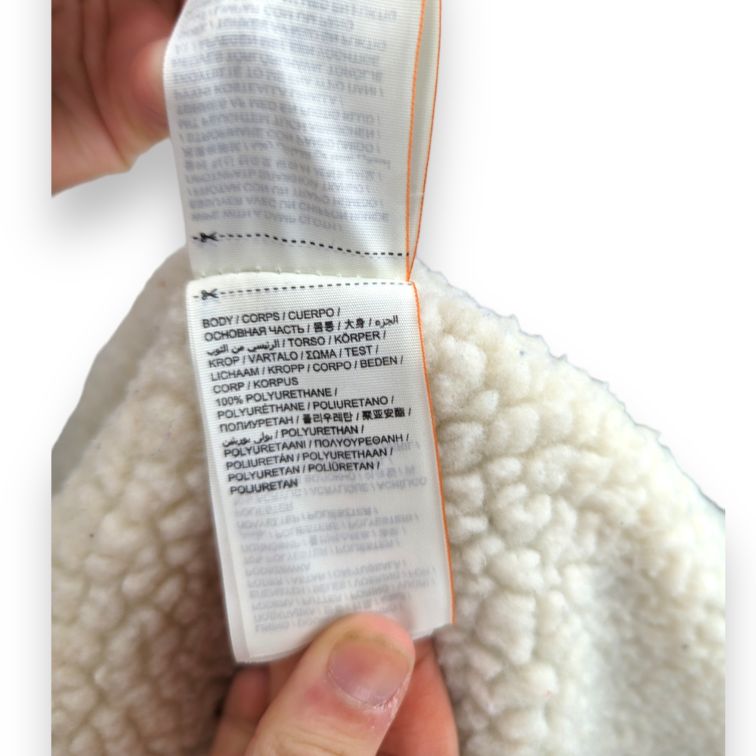 Superdry Brown Faux Fur Lined Biker Faux Leather Jacket Women Small