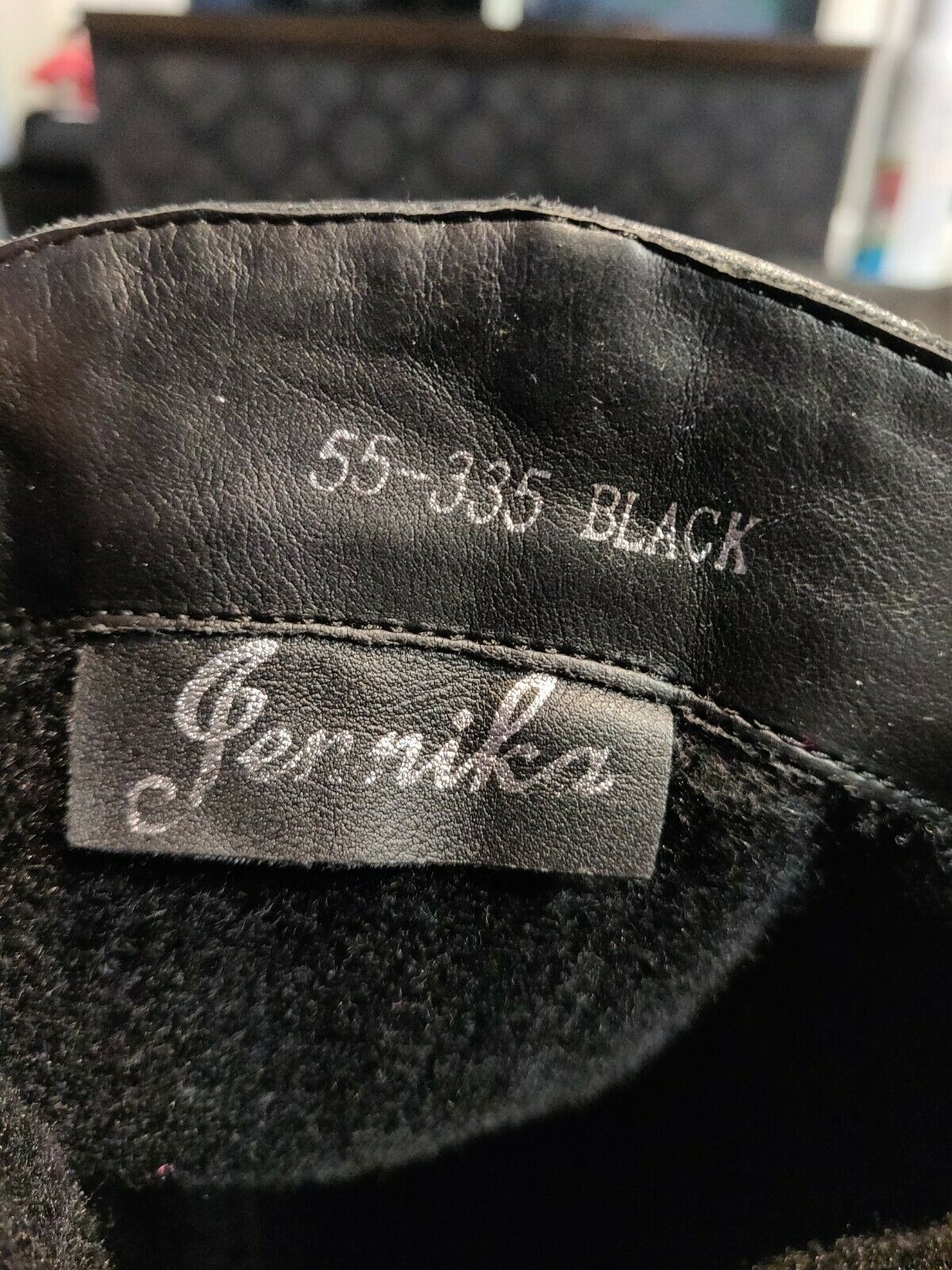 Jennika Black High Zip Up Boots Women Size UK 3