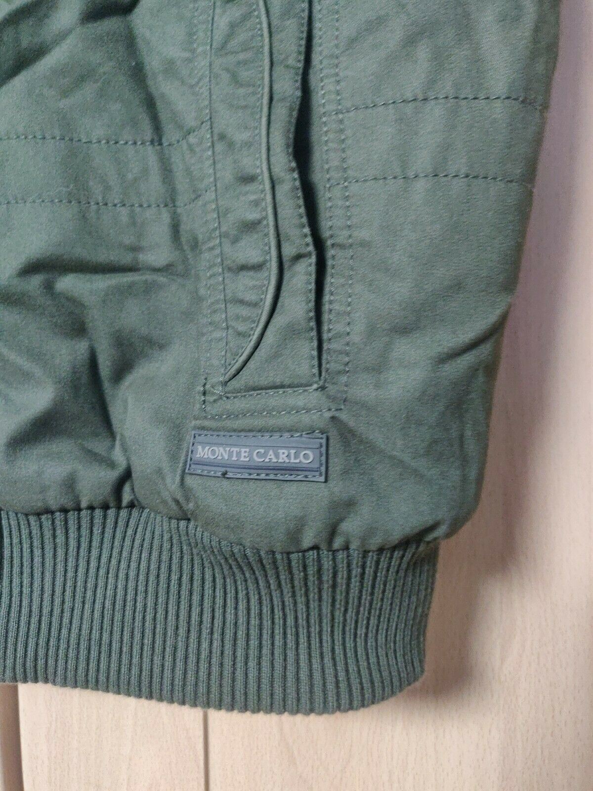 Monte Carlo Green Bomber Jacket Men Size XL
