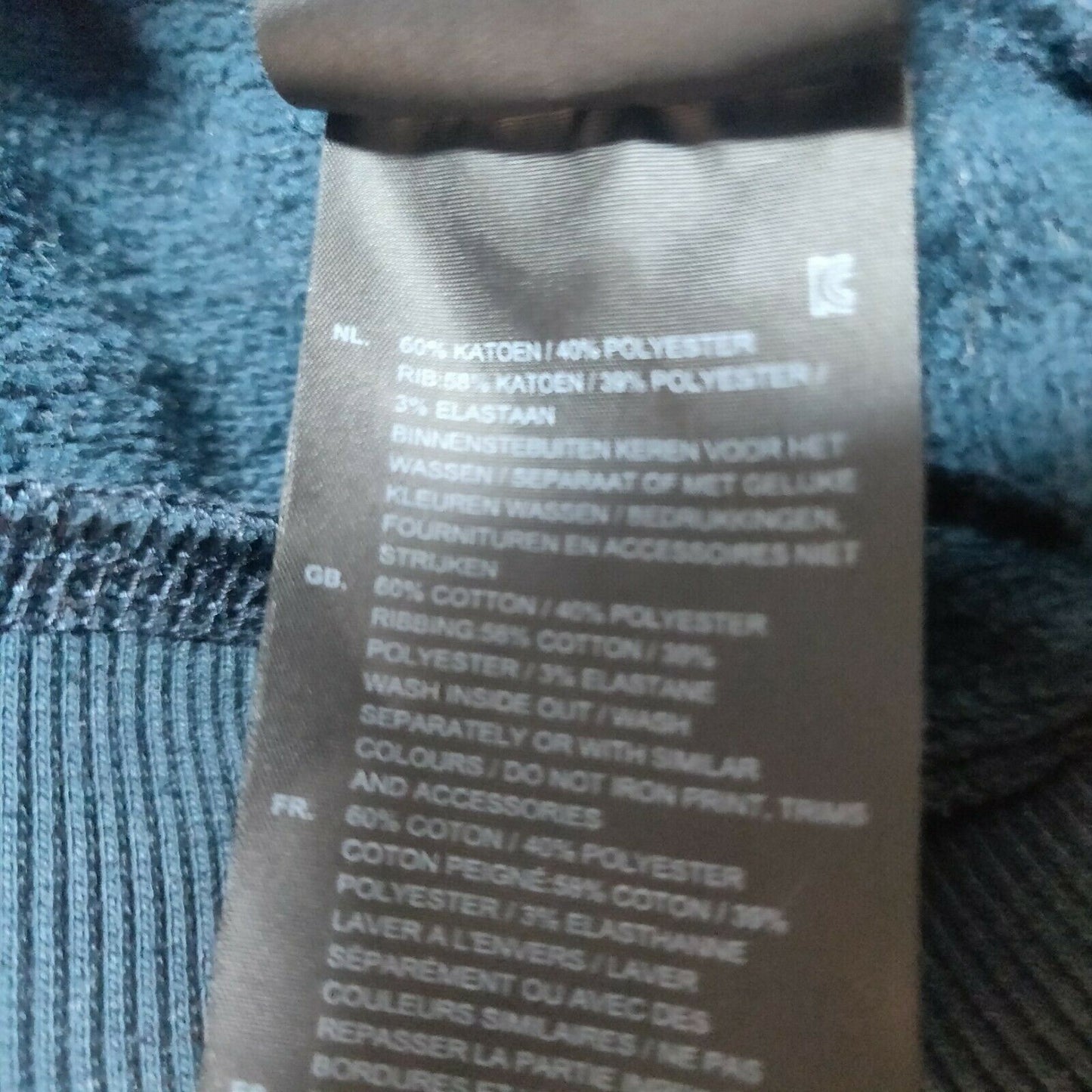 G Star Raw Blue Pullover Hoodie Men Size Medium