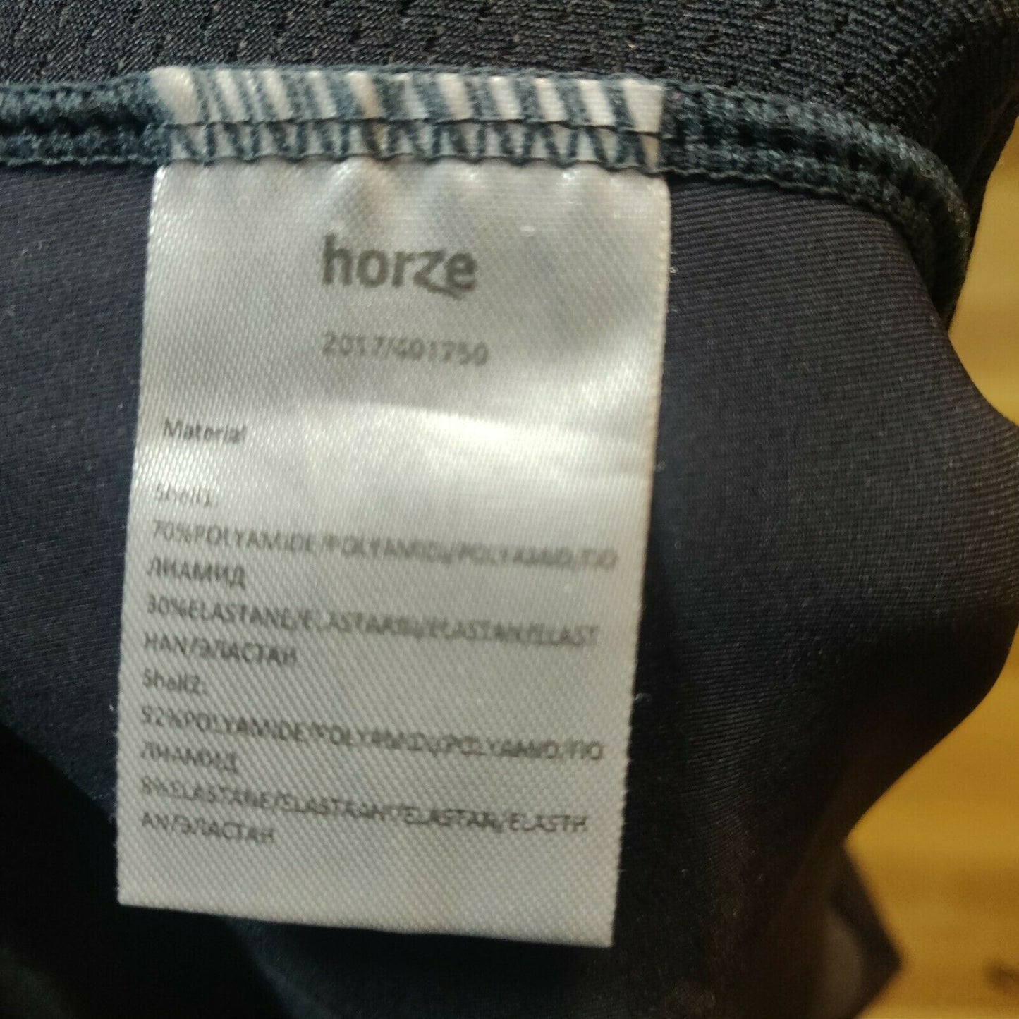 Horze Black 1/4 Zip T-shirt Short Sleeve Women Size UK 14