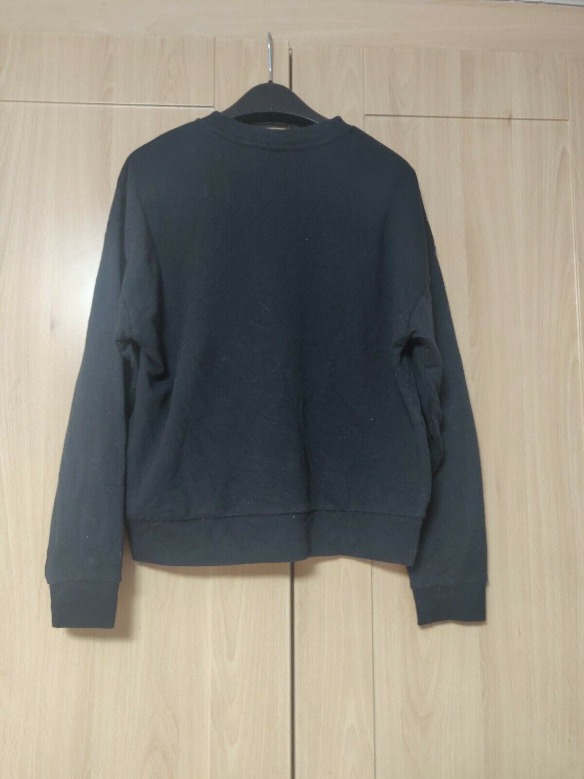 Juicy Couture Black Sweatshirt Girls Size 10-11 Years