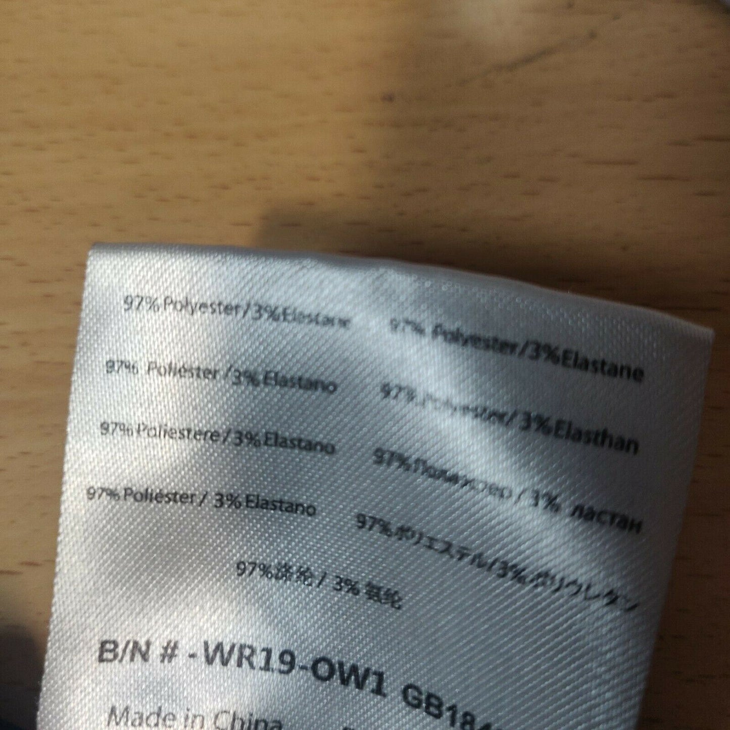 Fanatics Rokit Williams Racing Blue F1 Zipped Polo Men Size Medium