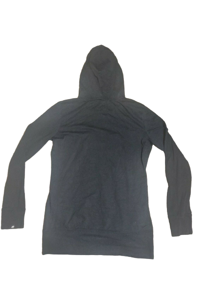 Nike Athletic Dept Vintage Black Hoodie Sweatshirt Long Sleeve Men Size Large