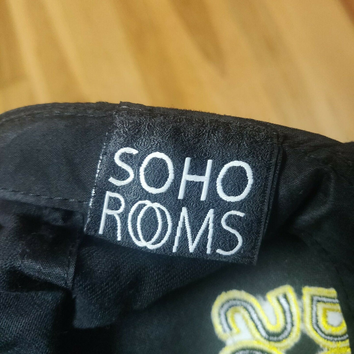 Soho Rooms Moscow Black Baseball Hat Cap Adults One Size