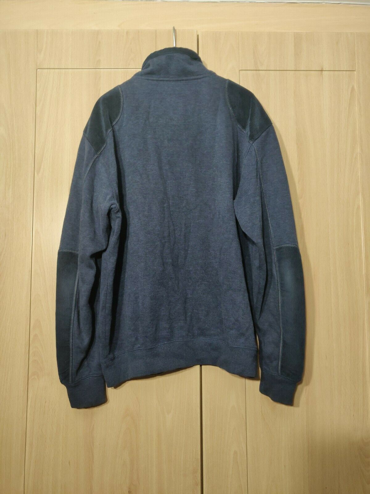 Marco Capelli Half-Zip Navy vintage men jumper Large