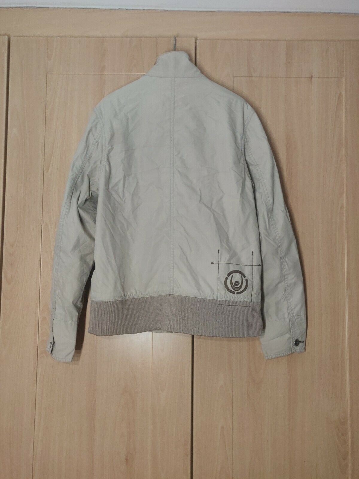 Vintage Duck And Cover Light Grey Full Zip men jacket Medium