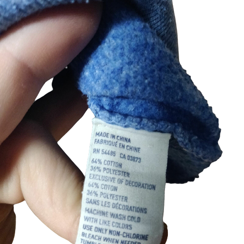 American Eagle Outfitters Vintage Blue Hoodie Men Size Large