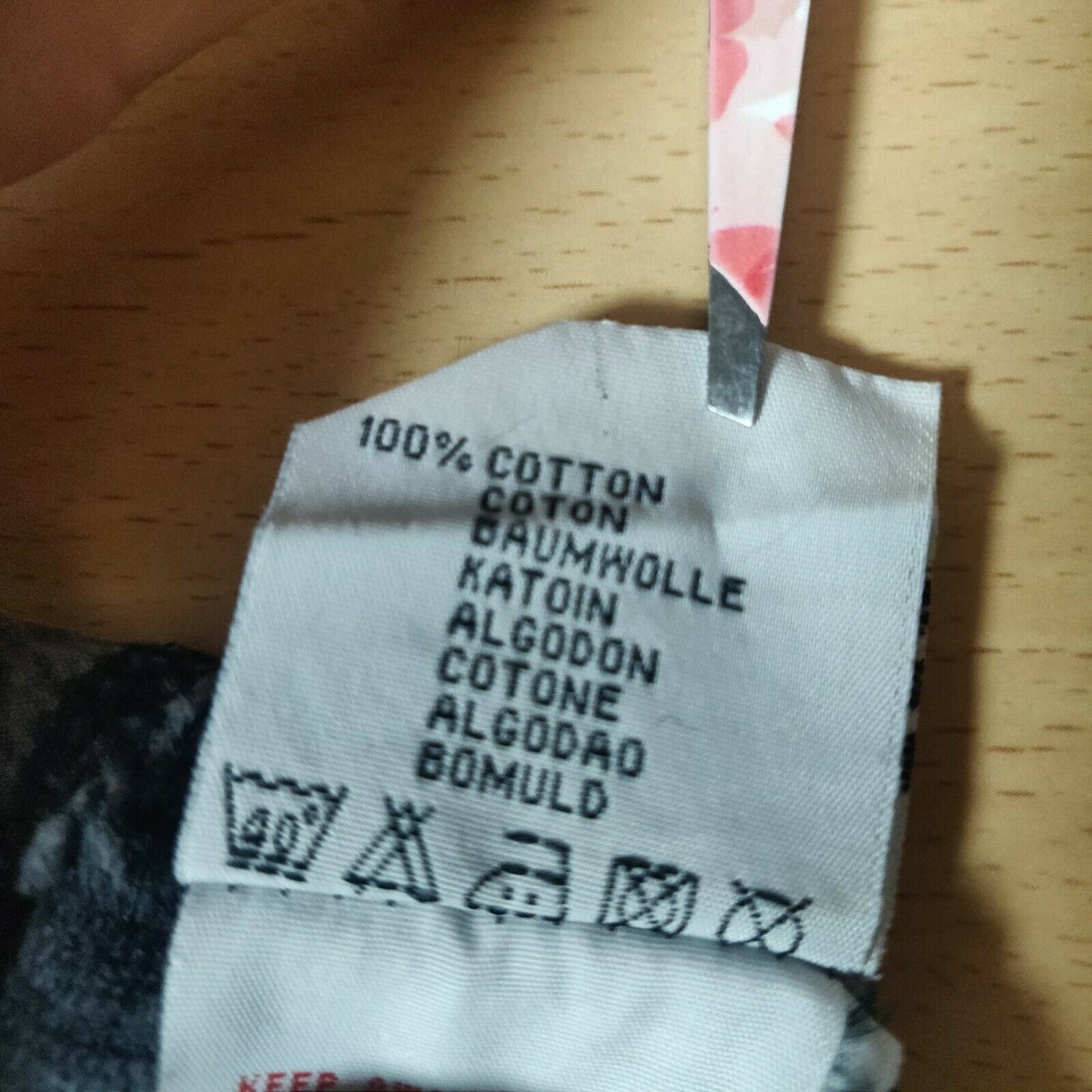 Raw Edge Advanced Grey T-shirt Short Sleeve Men Size Large
