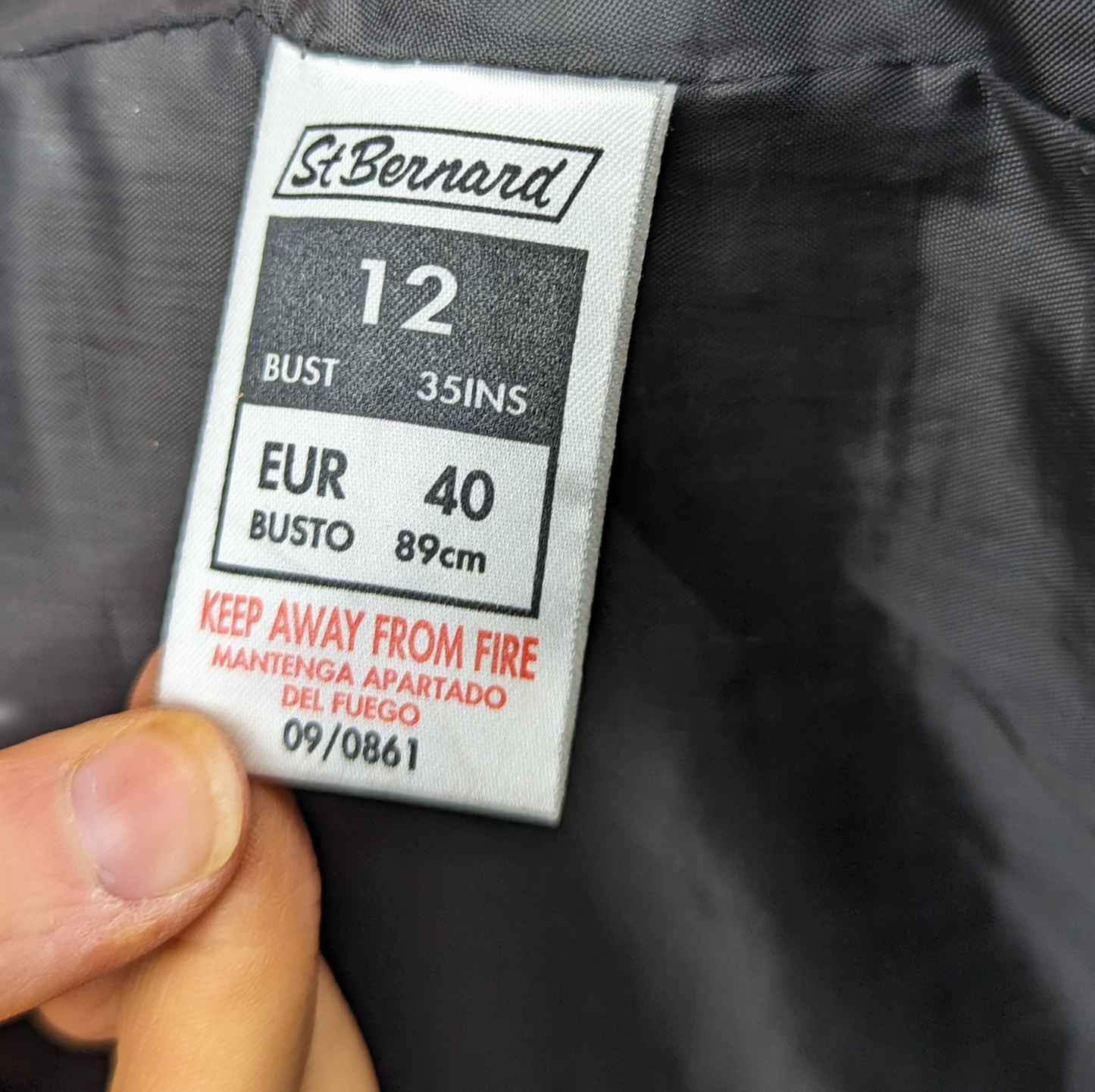 St Bernard Brown Suede Leather Jacket Women UK 12