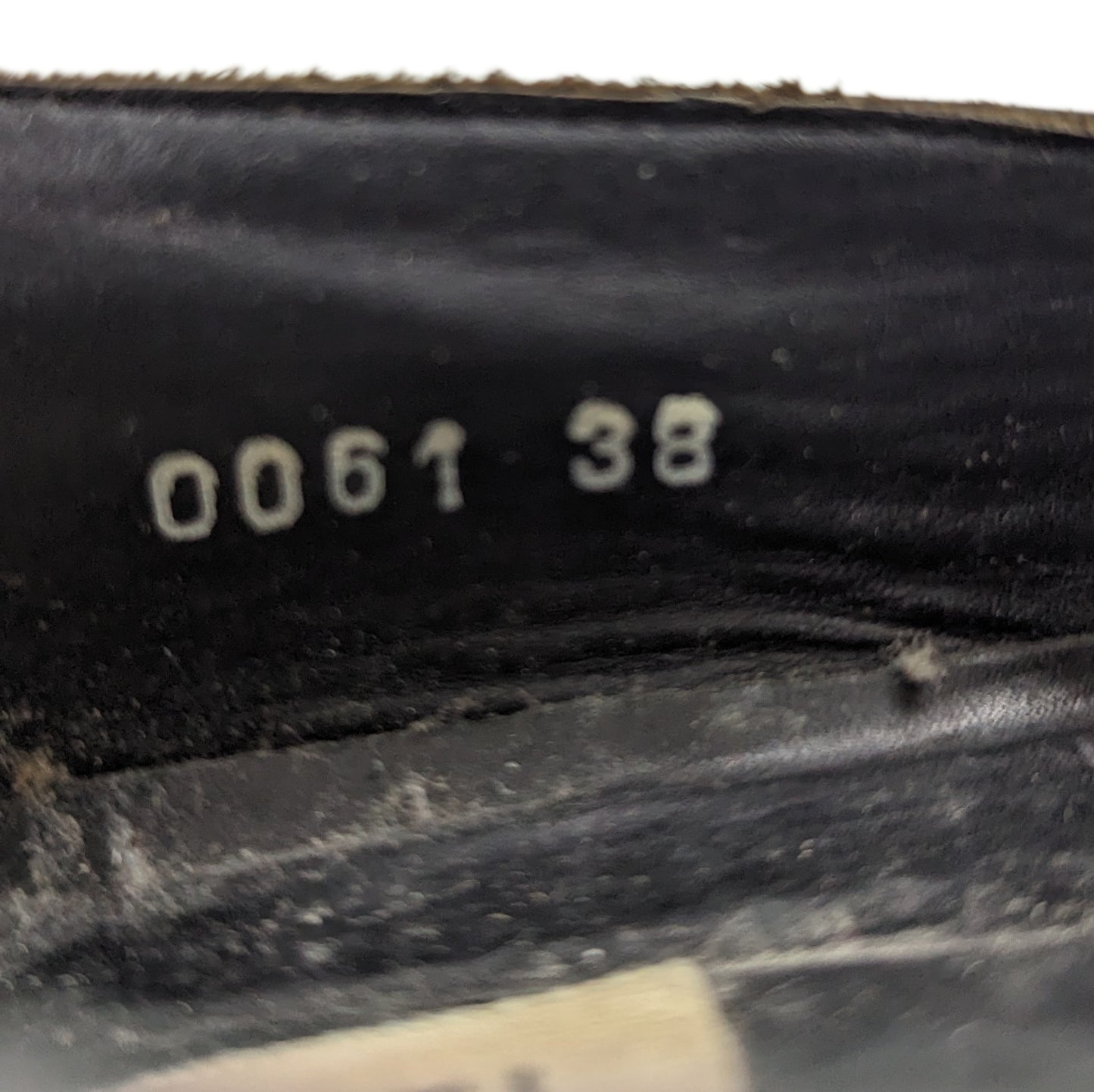 Filippo Raphael Black Leather Loafers Women Size UK 5