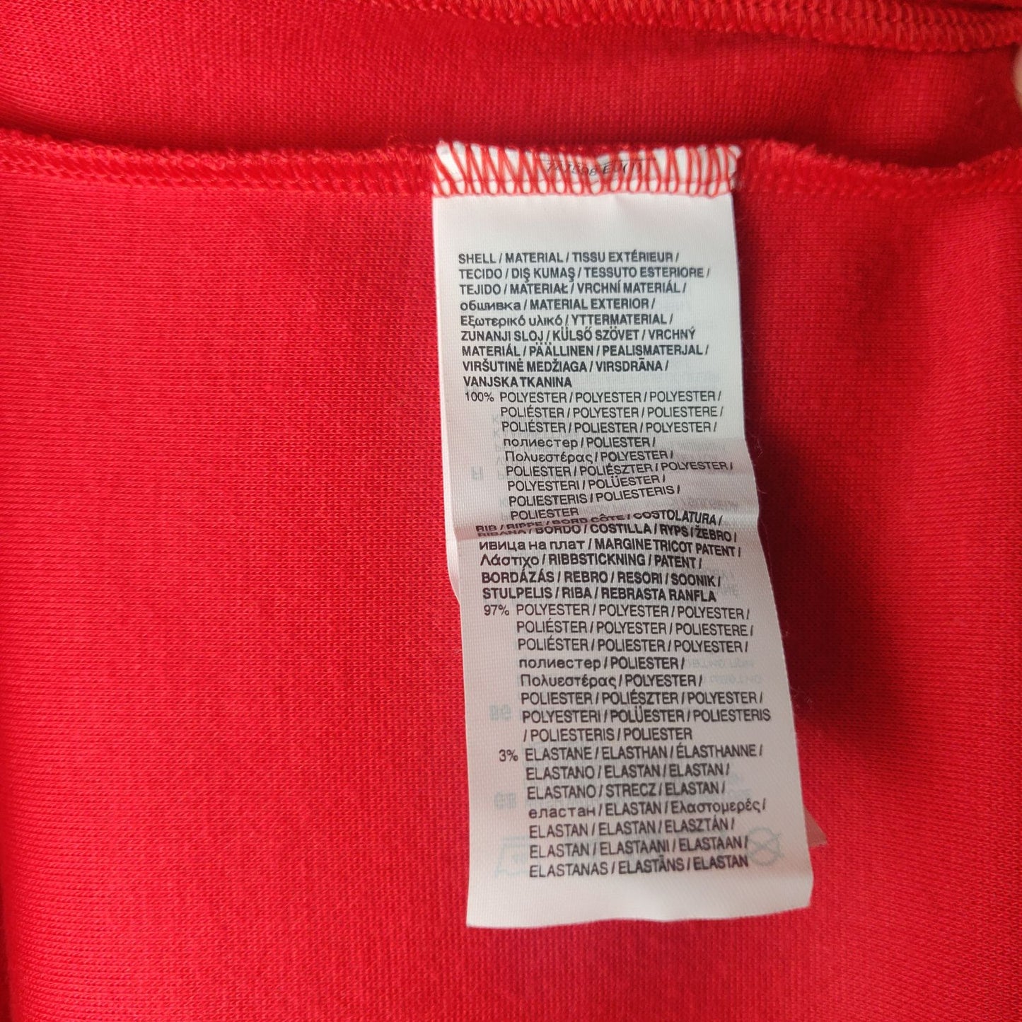 Arsenal Red Puma Track Top Full Zip Long Sleeve Men Size Medium