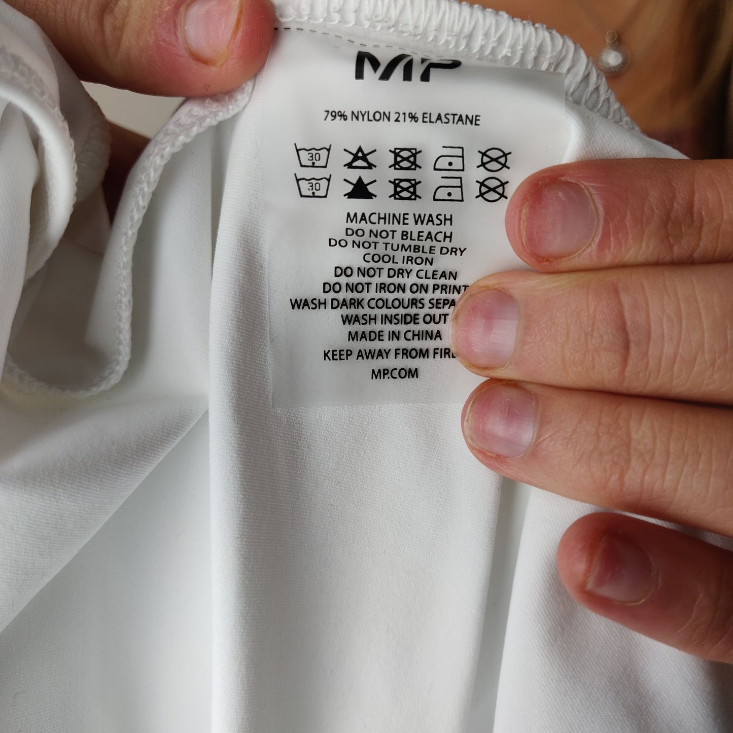 MP White Sleeveless Tempo Vest Women Size Medium