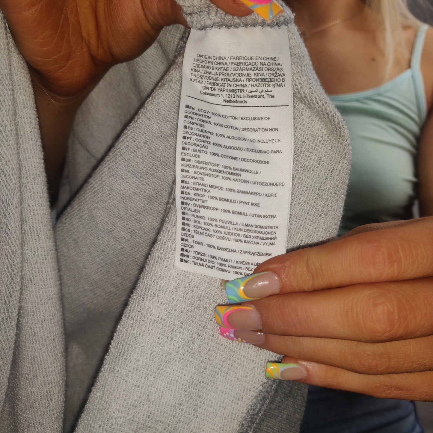 Converse Grey Sweatshirt Women Size XS