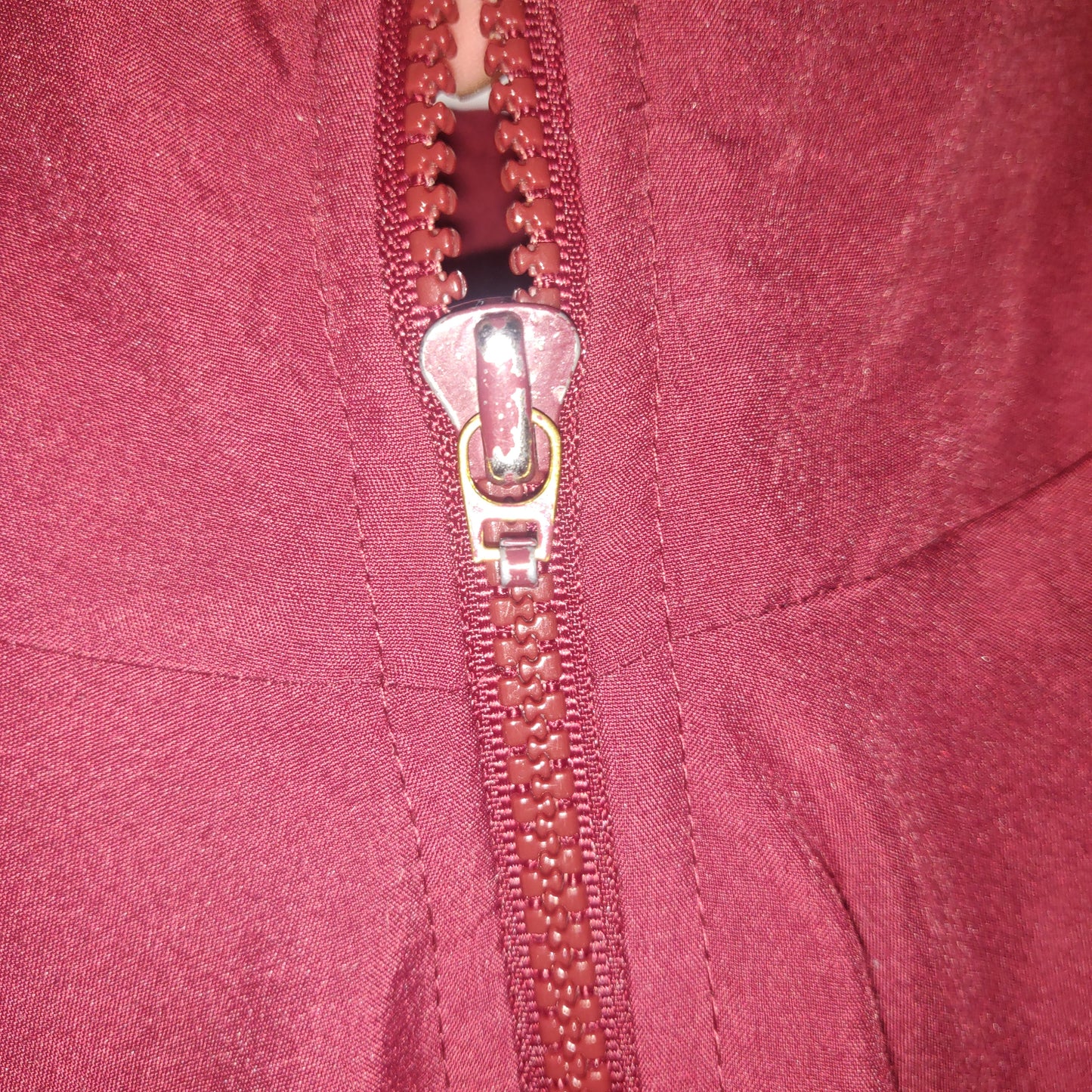 Adidas Burgundy Jacket Men Size Large