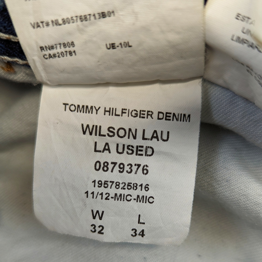 Tommy Hilfiger Denim Straight Fit Jeans Men W34/L32