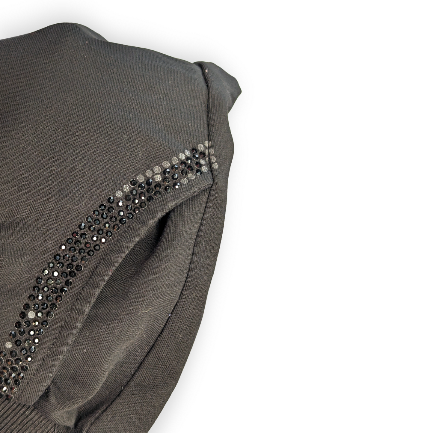 Philipp Plein Black Fleece Tracksuit Bottoms Joggers Women Size Large