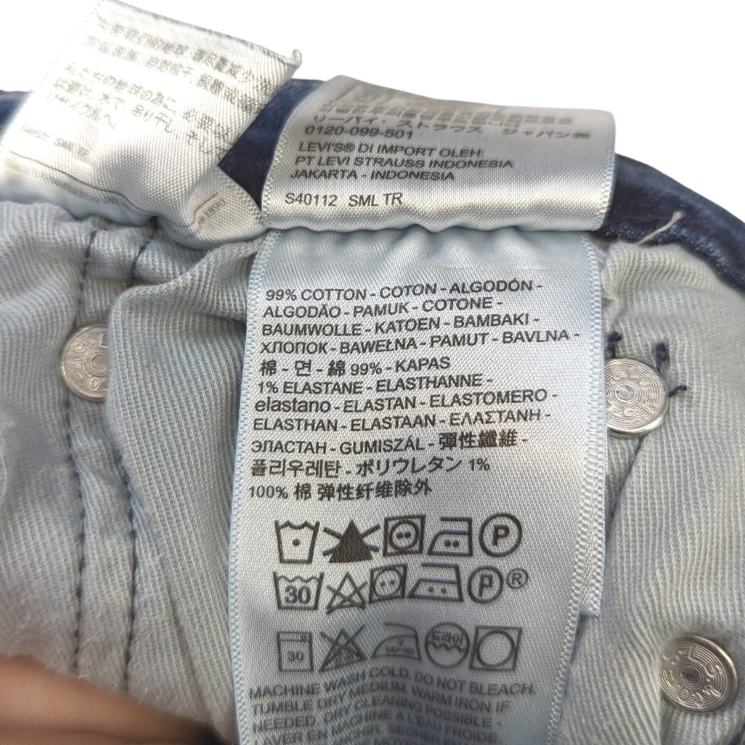 Levi's 511 Blue Slim Fit Jeans Men Size W30/L32