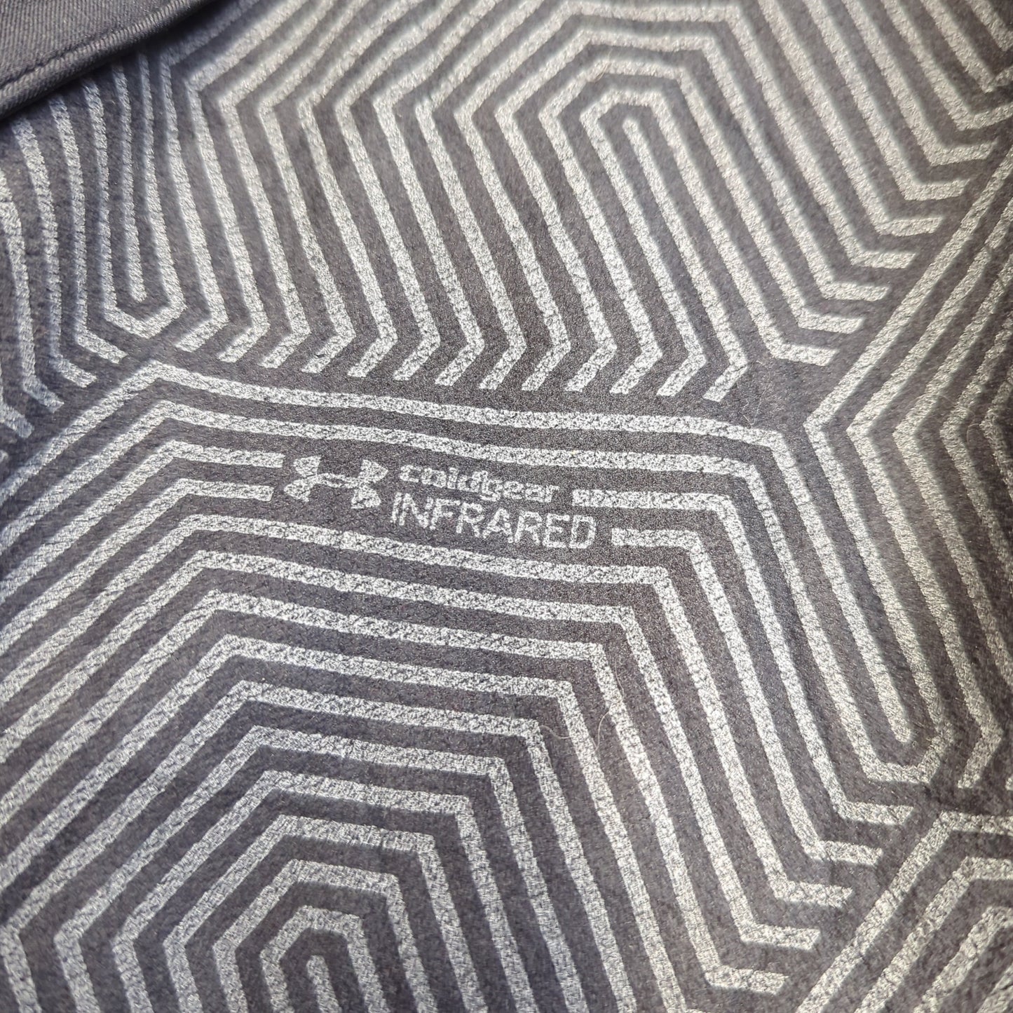 Under Armour ASC Coldgear Infrared Black Windbreaker Jacket Men Medium