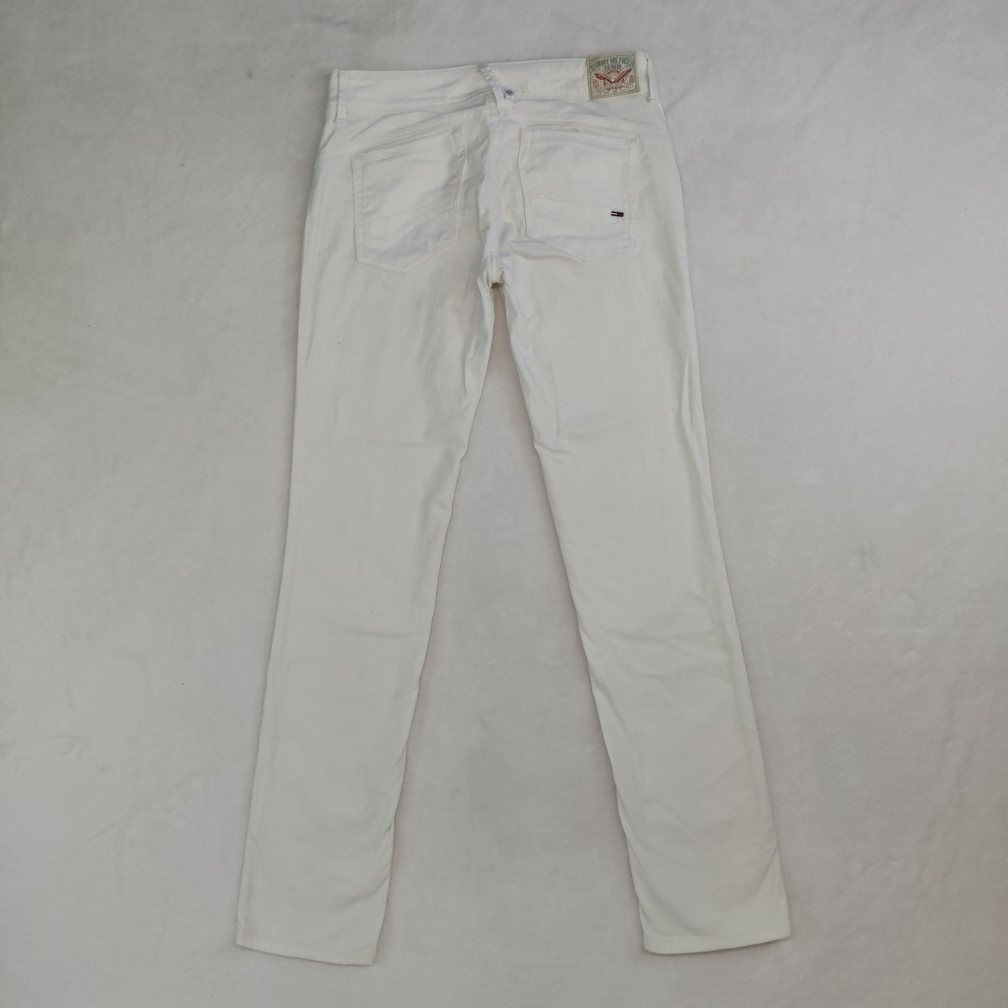 Tommy Hilfiger White Victoria Straight Denim Jeans Women W26/L32