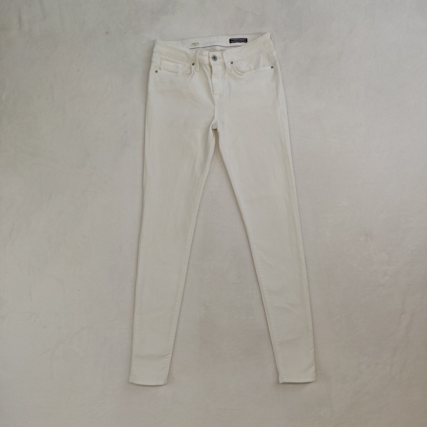 Tommy Hilfiger White Como LW Jegging Fit Jeans Women W26/L32