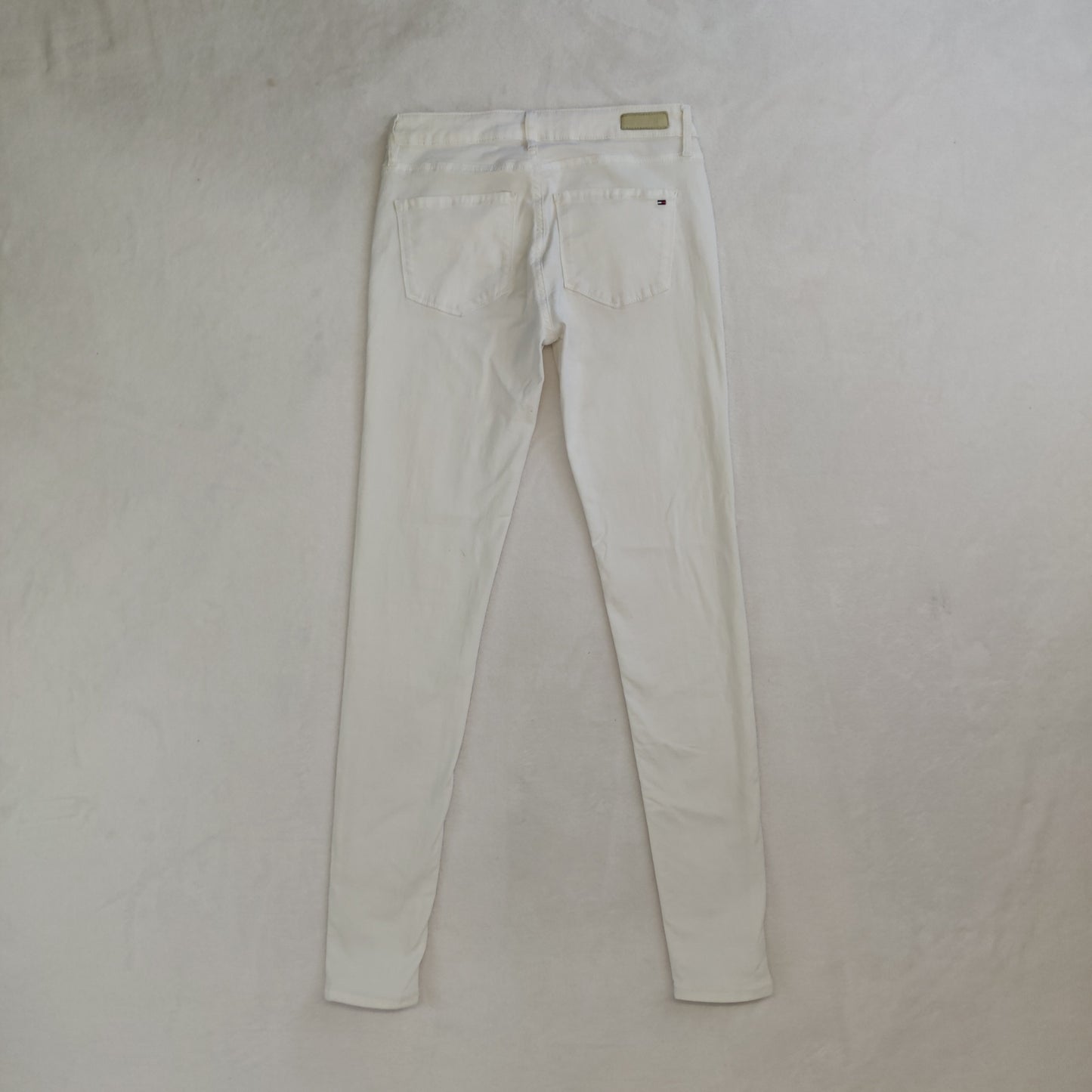 Tommy Hilfiger White Como LW Jegging Fit Jeans Women W26/L32