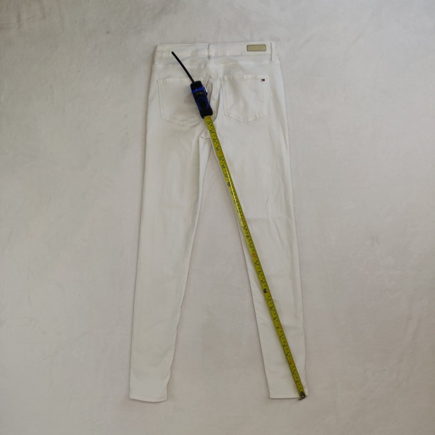 Tommy Hilfiger White Como LW Jegging Fit Jeans Women W26/L32