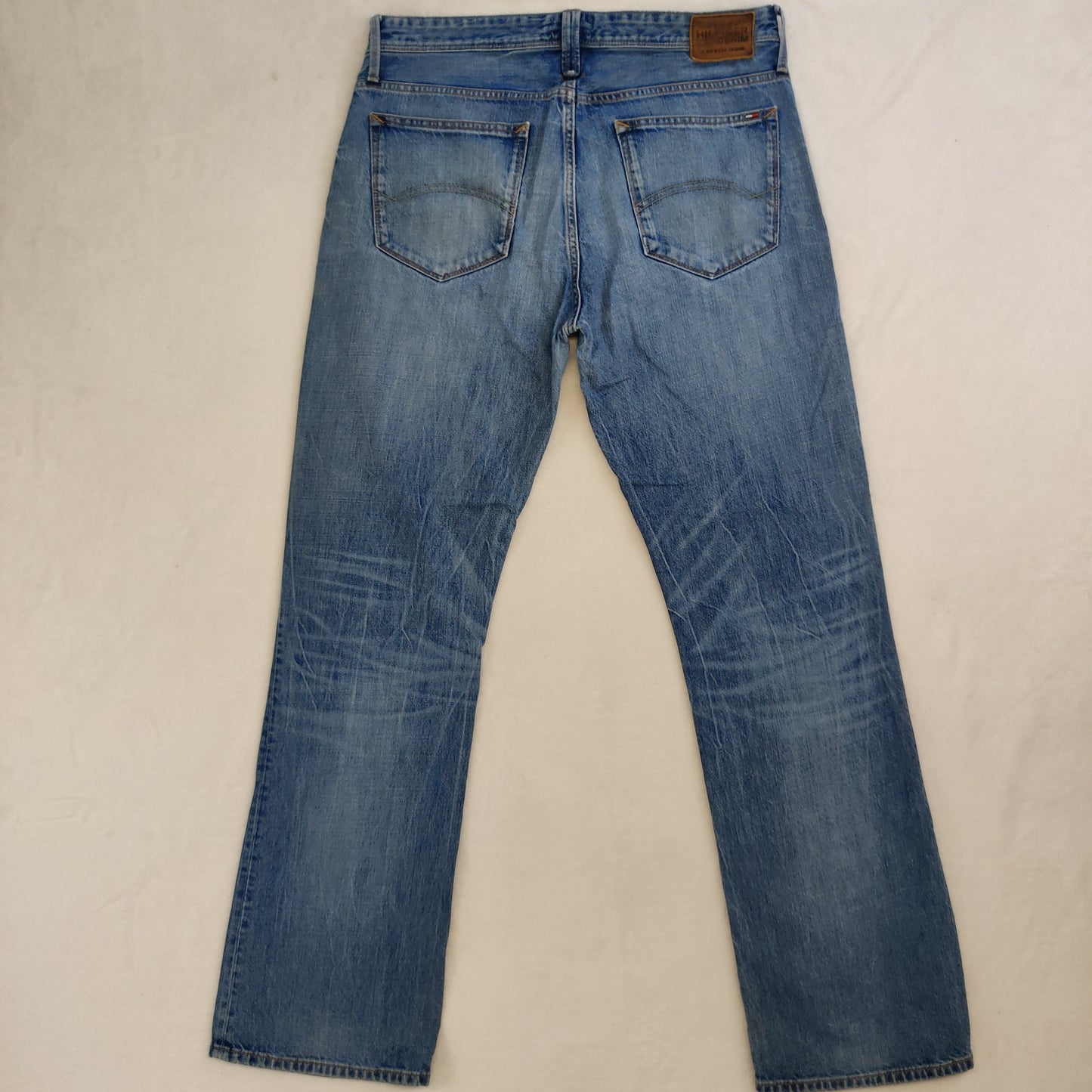 Tommy Hilfiger Blue Ryan Bootcut Denim Jeans Men W36 L34