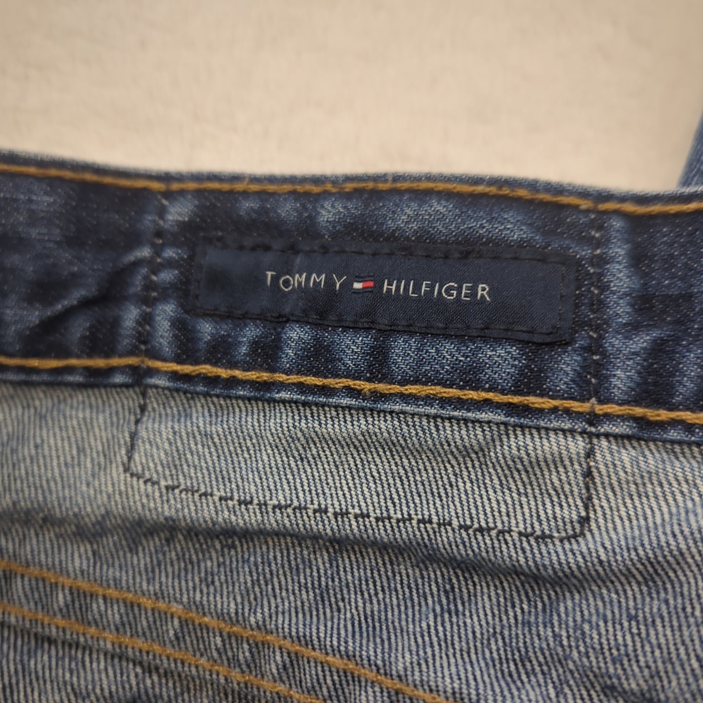 Tommy Hilfiger Blue Bootcut Denim Jeans Men W36 L32