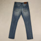 Diesel Blue Slim Fit Distressed Denim Jeans Men W32 L32