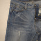 Diesel Blue Slim Fit Distressed Denim Jeans Men W32 L32
