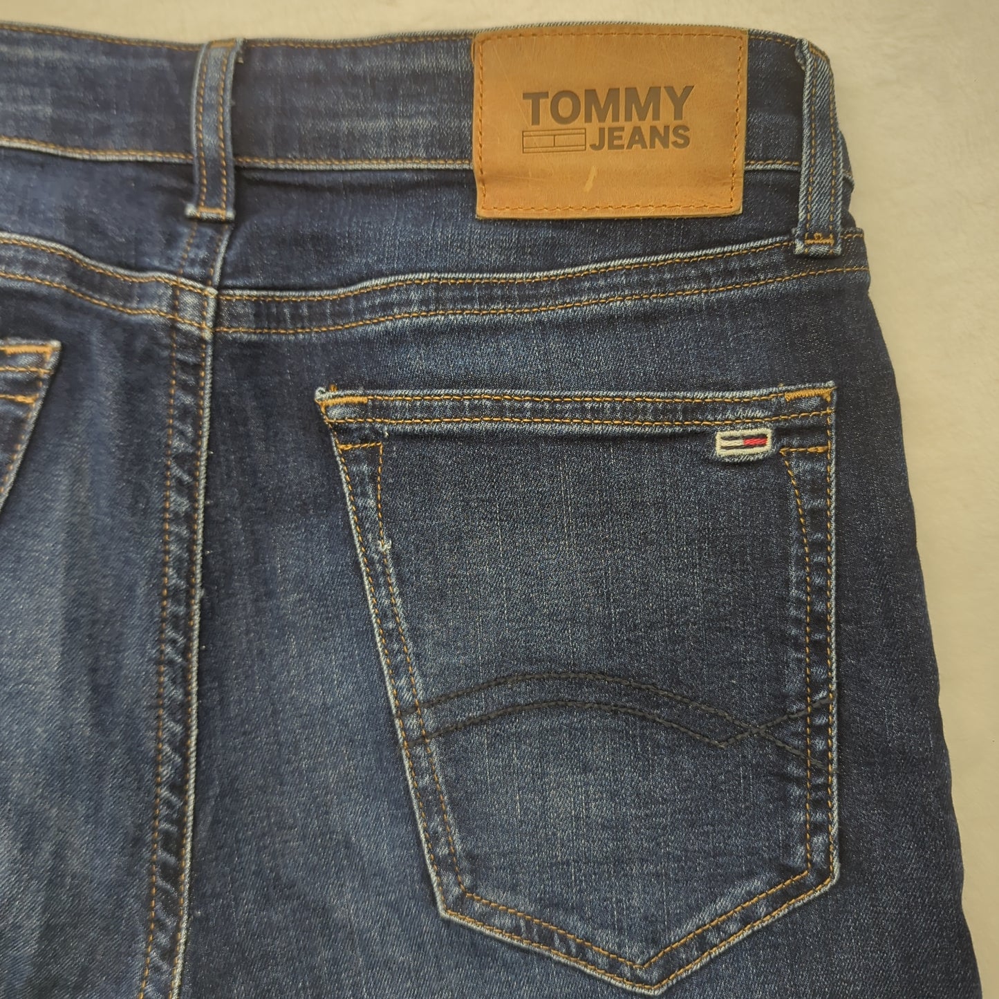 Tommy Hilfiger Dark Blue Skinny Simon Denim Jeans Men W30 L30