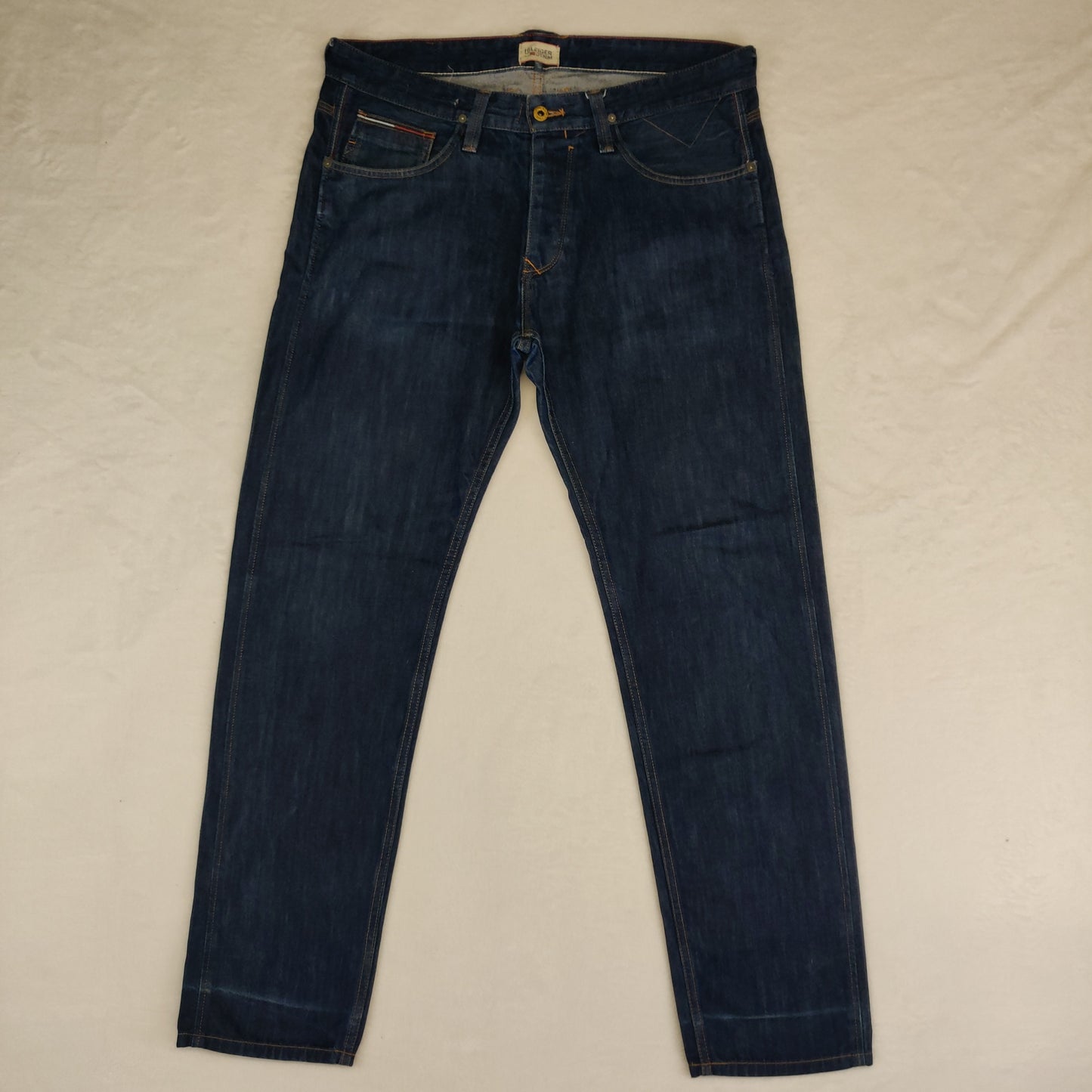 Tommy Hilfiger Ronan Michigan Raw Blue Denim Jeans Men W36 L32